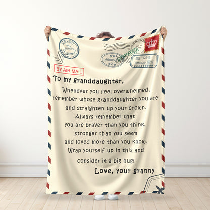 Grandmother - For my Granddaughter / For my Grandson - Premium Blanket™