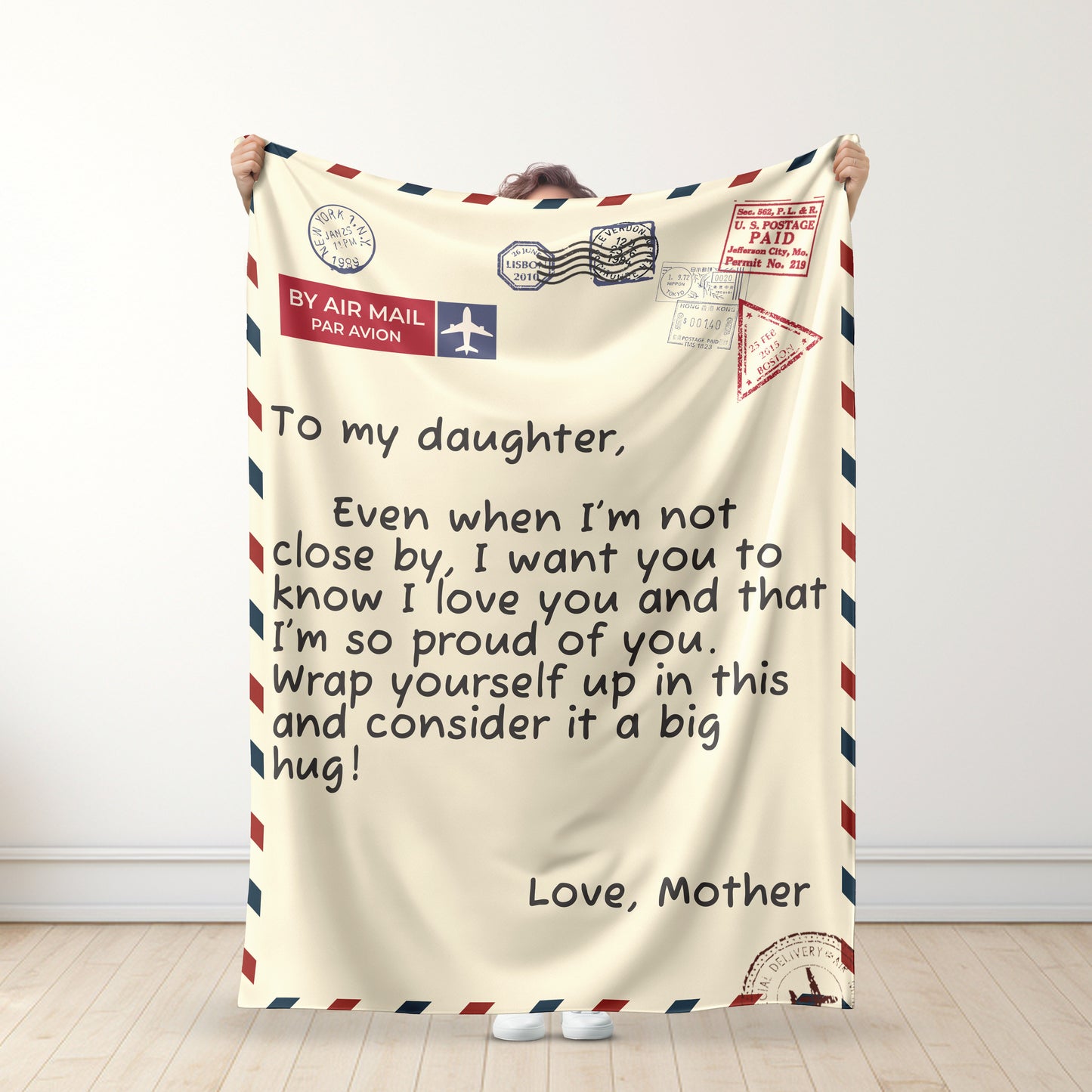 Mother - For my Daughter / For my Son - Premium Blanket™ Ver. 3