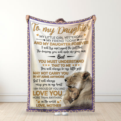 Believe in your heart - Mother - For my daughter / For my Son - Premium Blanket™