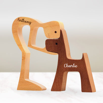 Personalized Wooden Pet Carvings