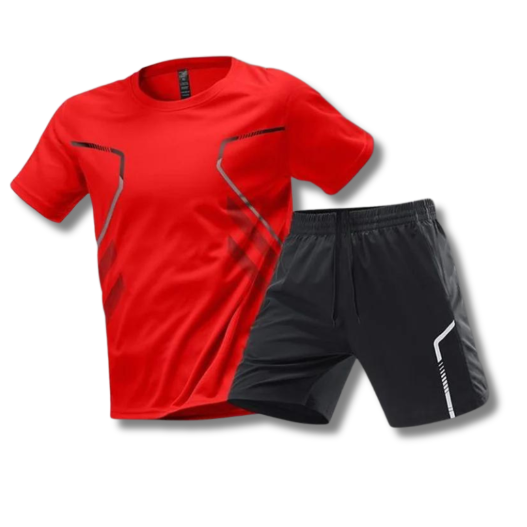 Men's Activewear Set – Breathable Design, Relaxed Fit Training Kit