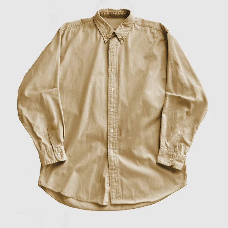 Men's Casual Shirt – Button-Down Collar, Classic Fit Smart Casual