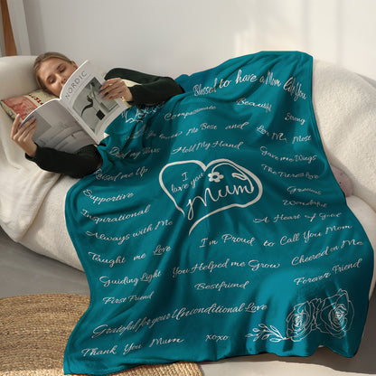 I love you Mum! Premium Blanket™