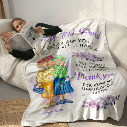 To my old friend  – Personalized Premium Blanket™ Ver.2