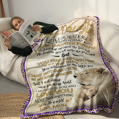 Believe in your heart - Mother - For my daughter / For my Son - Premium Blanket™