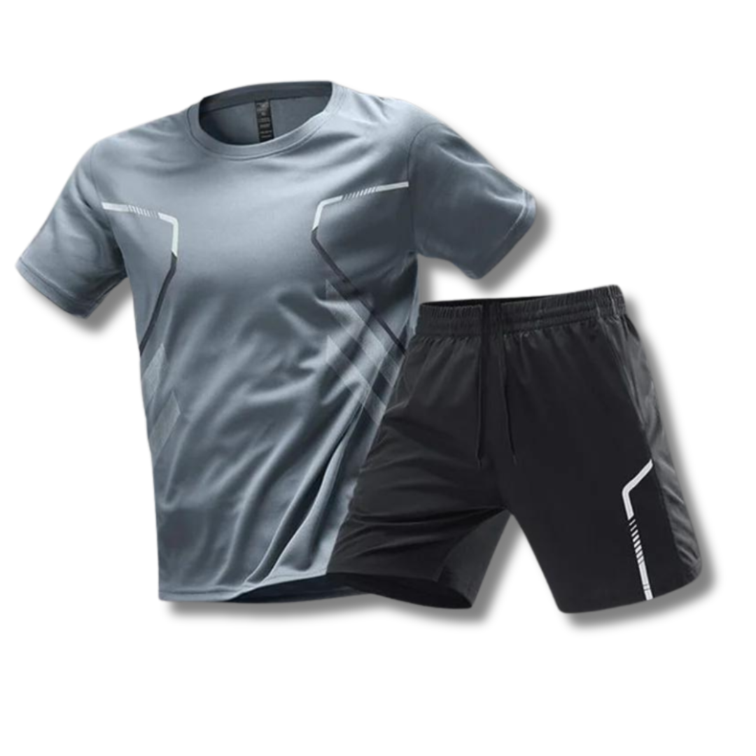 Men's Activewear Set – Breathable Design, Relaxed Fit Training Kit