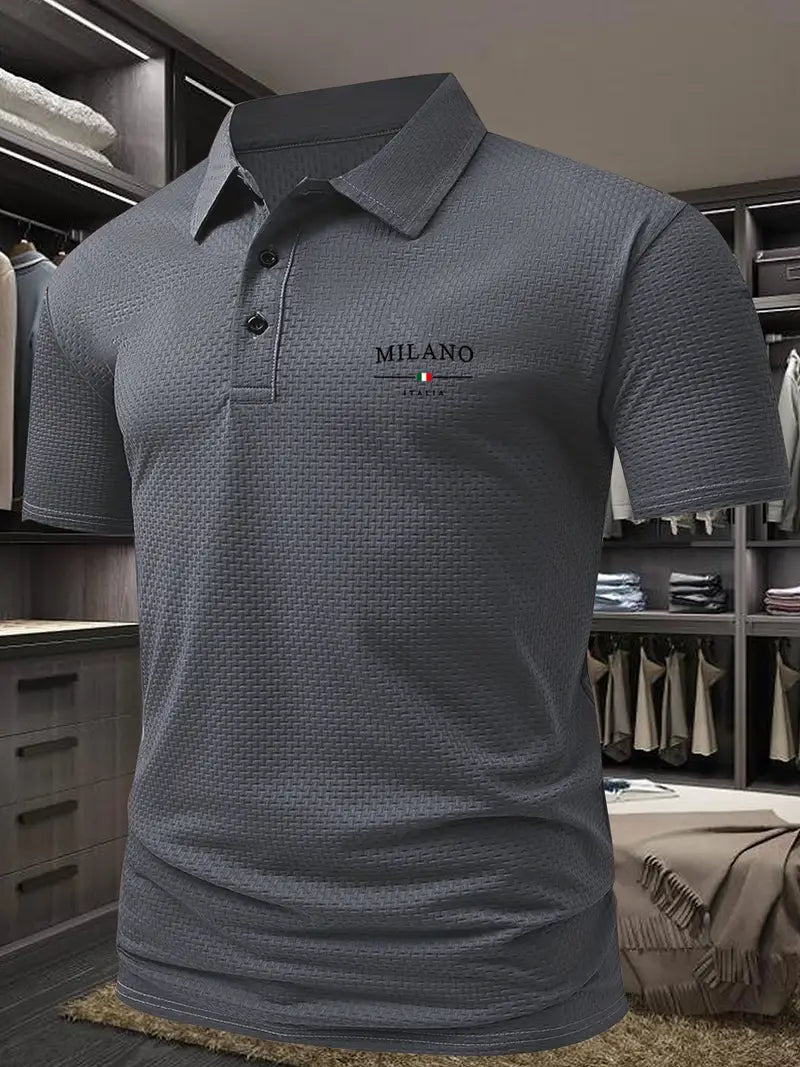 Men's Polo Shirt – Slim Fit Smart Casual Top