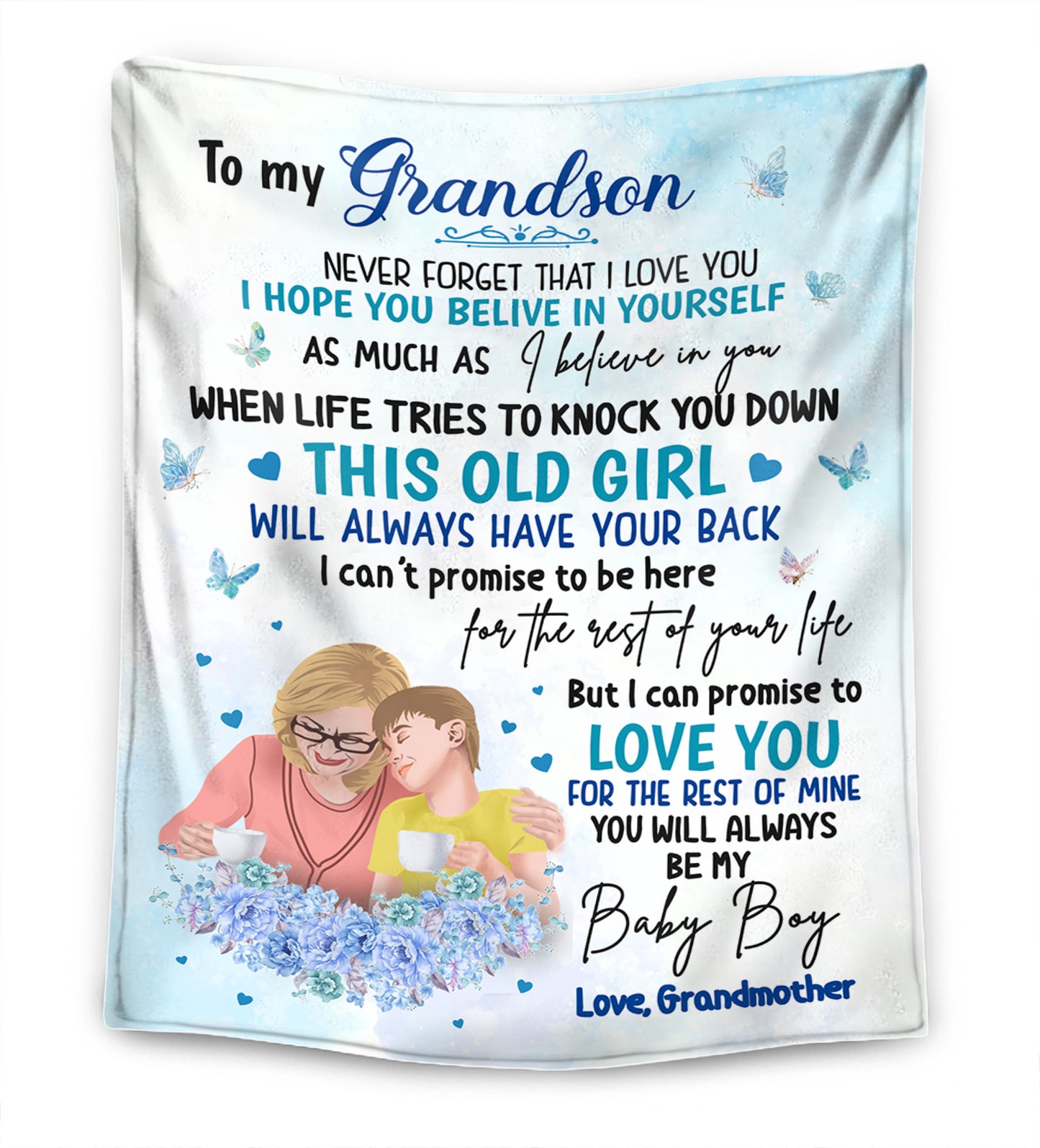 Pure love - Grandmother - For my Granddaughter / For my Grandson - Premium Blanket™