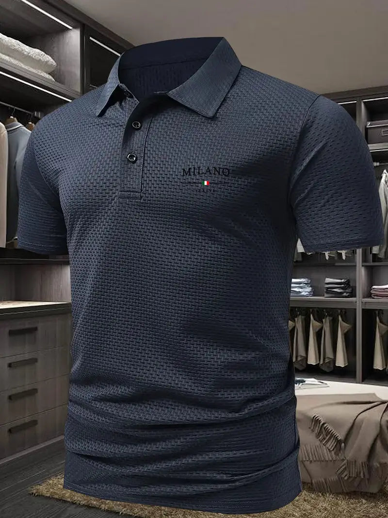 Men's Polo Shirt – Slim Fit Smart Casual Top