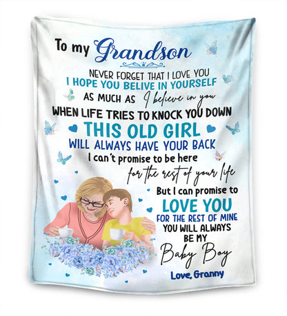 Pure love - Grandmother - For my Granddaughter / For my Grandson - Premium Blanket™