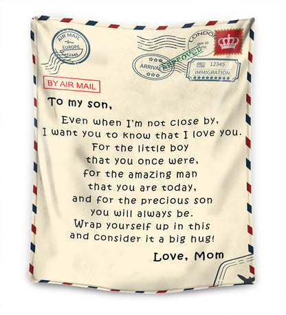 Mother - For my daughter / For my son - Premium Blanket™ Ver. 2