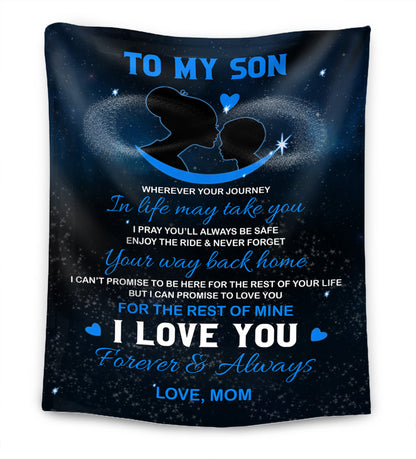 Unconditional Love - Mother - For My Daughter / For My Son - Premium Blanket™