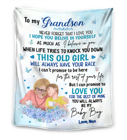 Pure love - Grandmother - For my Granddaughter / For my Grandson - Premium Blanket™