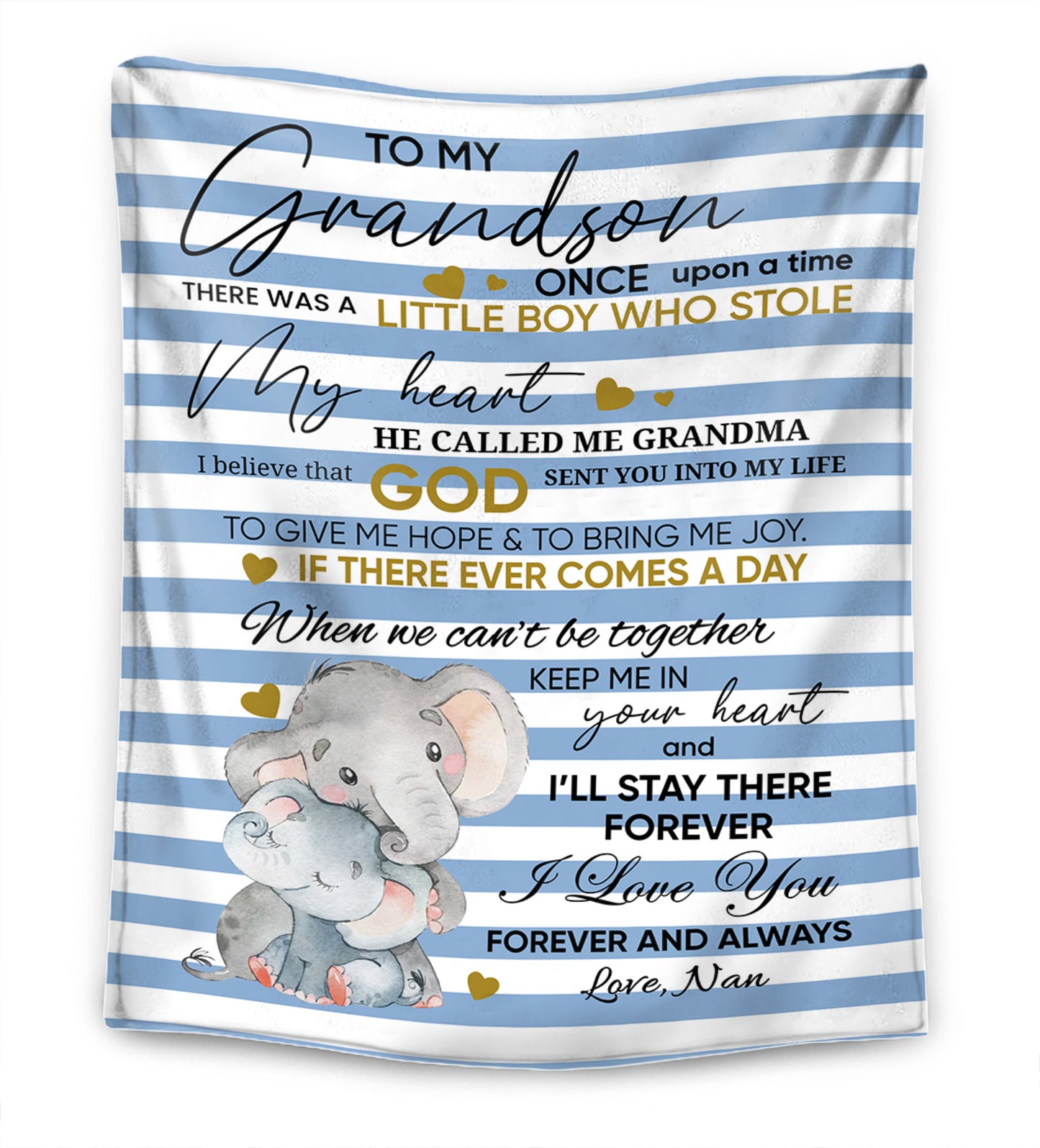 I love you forever - Grandmother - For my granddaughter / For my grandson - Premium Blanket™