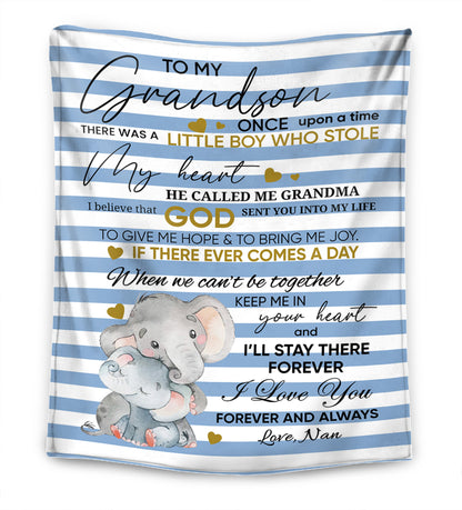 I love you forever - Grandmother - For my granddaughter / For my grandson - Premium Blanket™