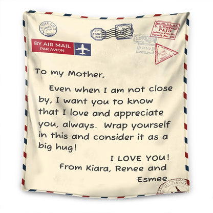 To my Mum/Dad  - Personalized Premium Blanket™