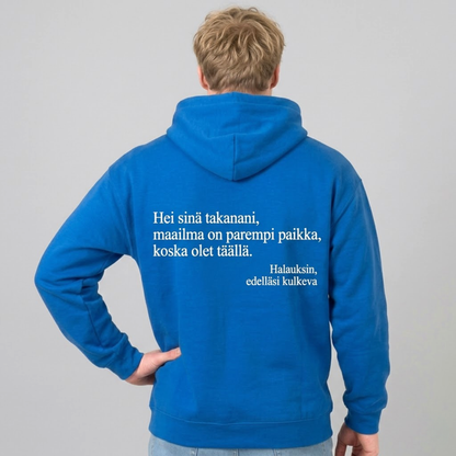 Sinä riität. -huppari