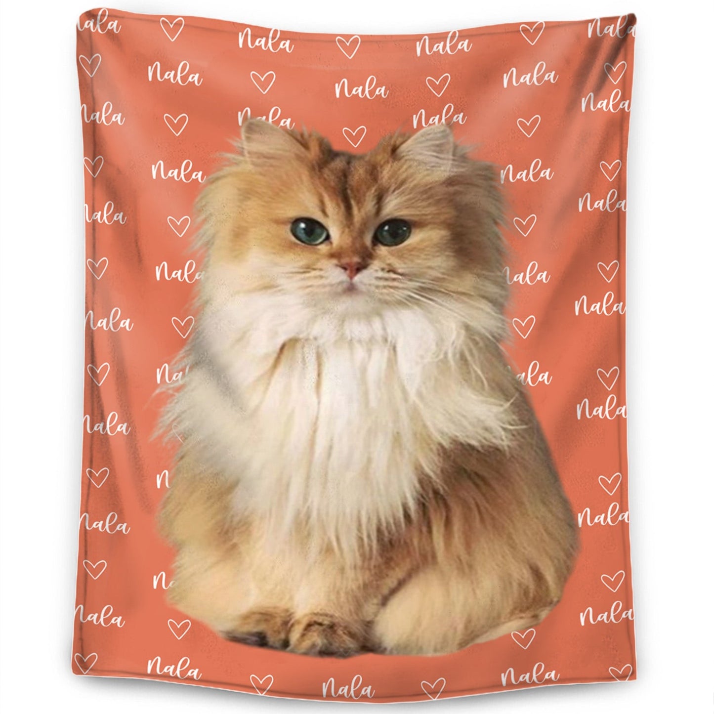 Personalized Name & Photo Blanket - Gift for Pet Owners - Personalized Blanket