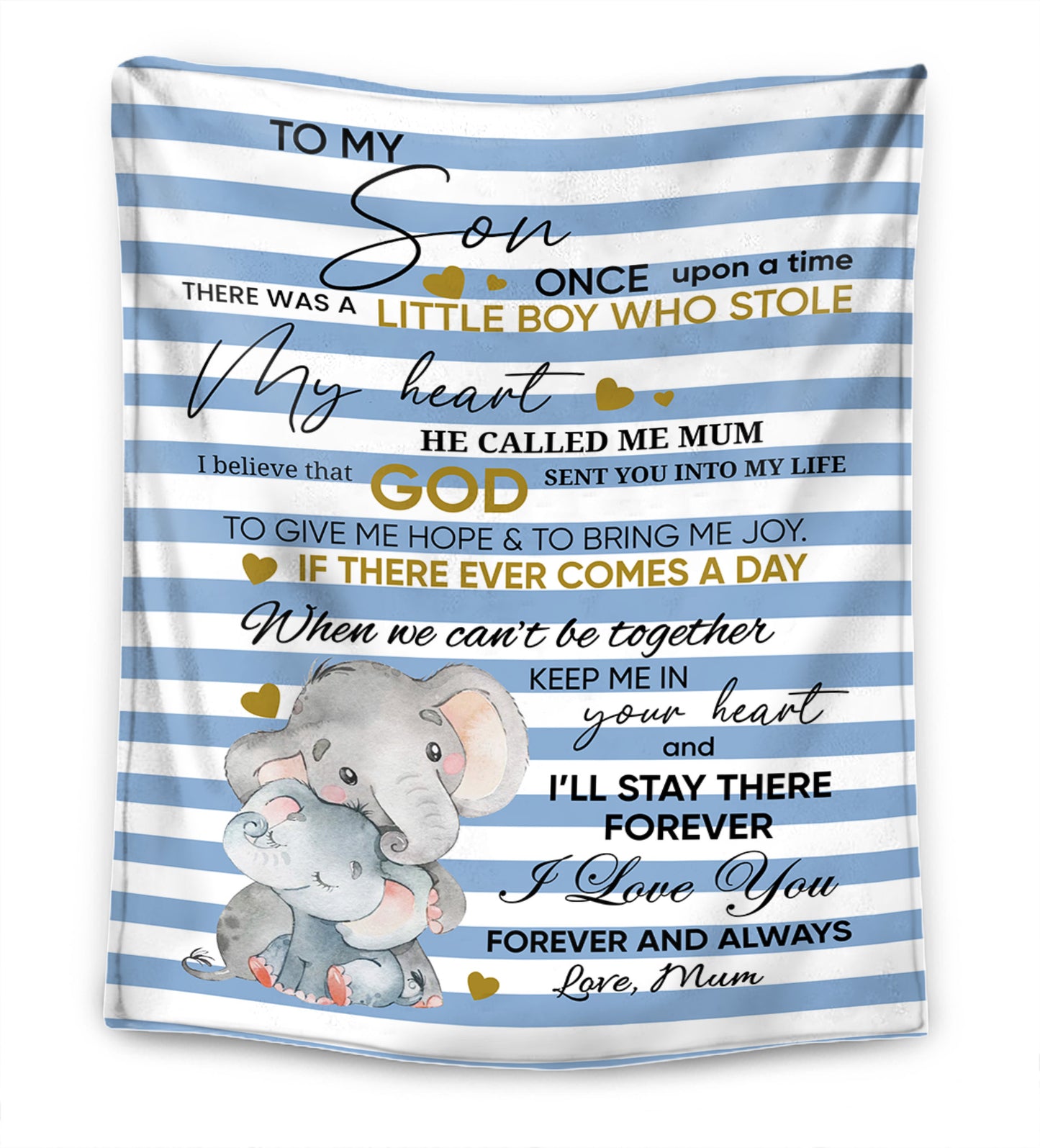 I love you forever - Mother - For my daughter / For my son - Premium Blanket™