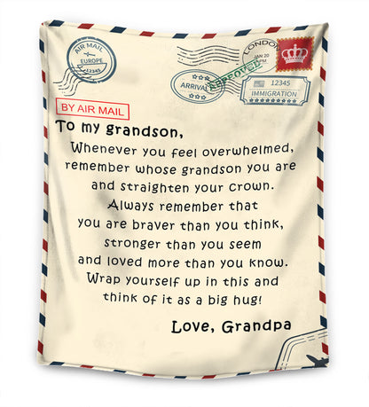 Grandfather - For my Granddaughter/For my Grandson - Premium Blanket™