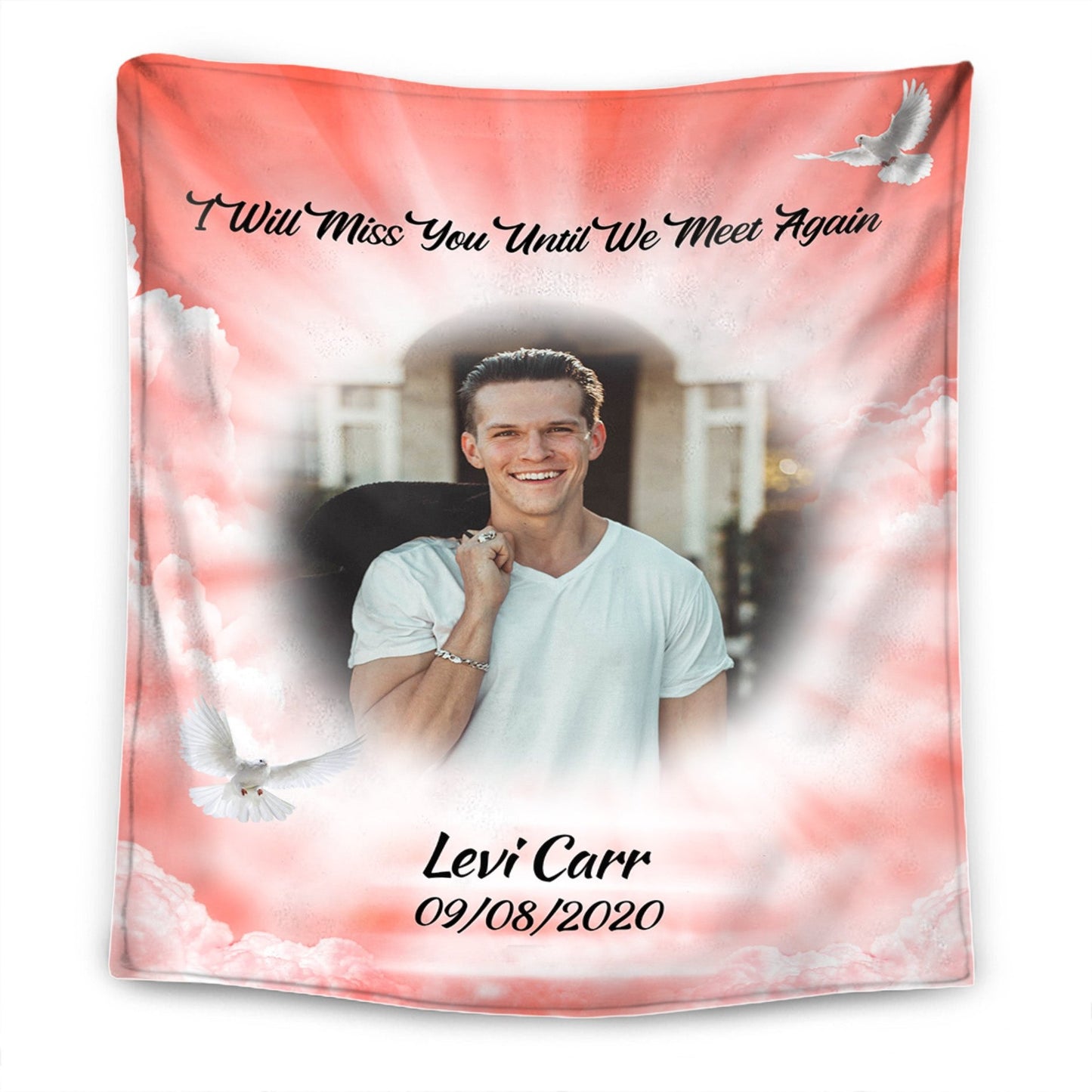 For a loved one in Heaven -  Personalized Premium Blanket™