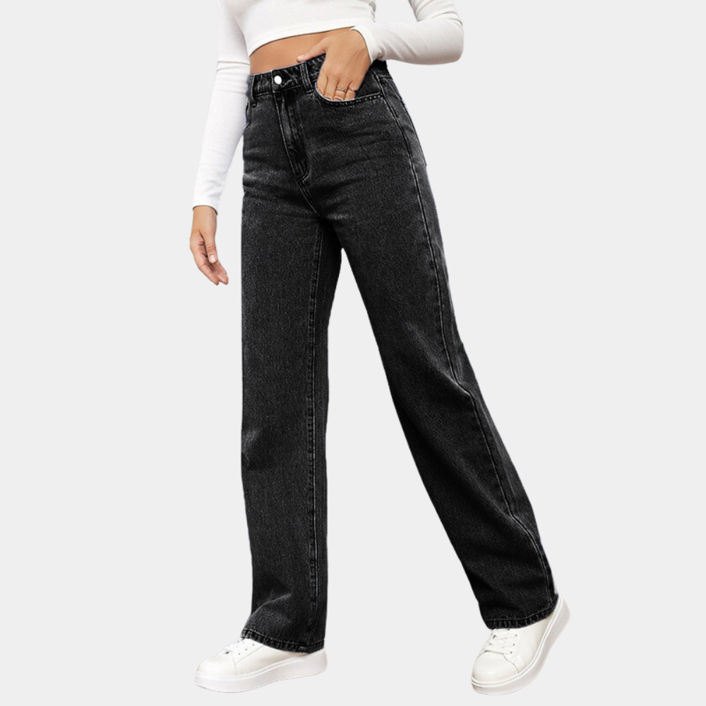 Women's Jeans – High Waisted, Straight Leg 90s Style