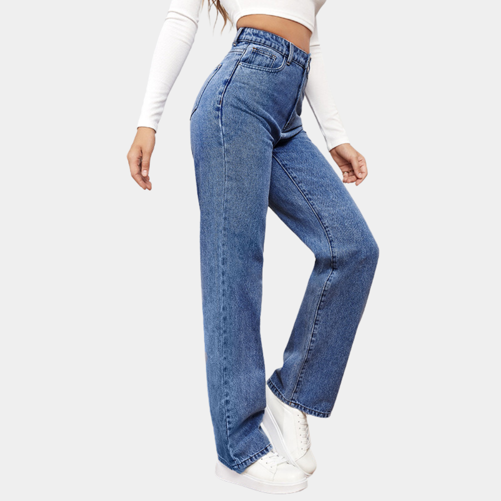 Women's Jeans – High Waisted, Straight Leg 90s Style