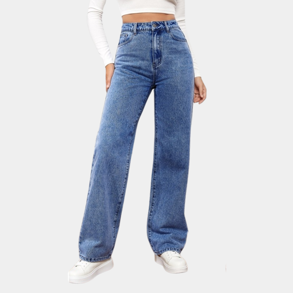 Women's Jeans – High Waisted, Straight Leg 90s Style