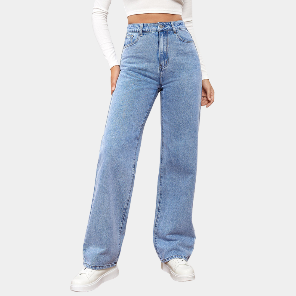 Women's Jeans – High Waisted, Straight Leg 90s Style