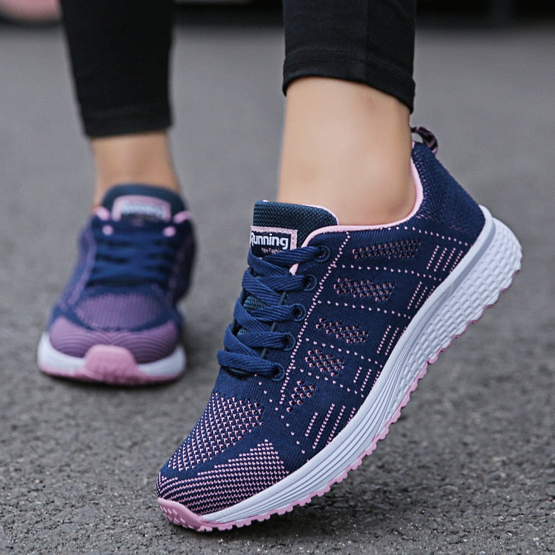 Womens Trainers – Breathable Mesh, Lightweight Casual Everyday Shoes