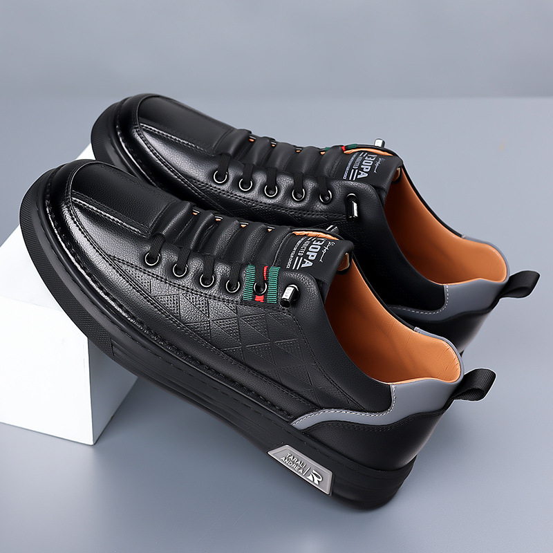 Men's Smart Trainers – Quilted Design, All-Day Comfort Smart Casual Wear