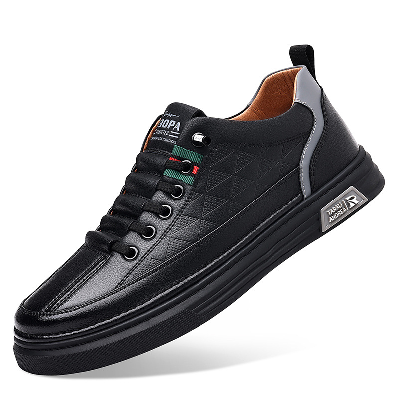 Men's Smart Trainers – Quilted Design, All-Day Comfort Smart Casual Wear