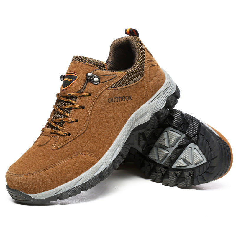 Men's Walking Shoes – Non-Slip Sole, Cushioned Outdoor Trainers