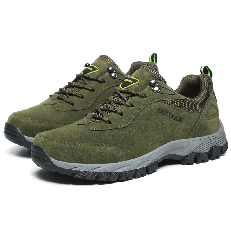 Men's Walking Shoes – Non-Slip Sole, Cushioned Outdoor Trainers