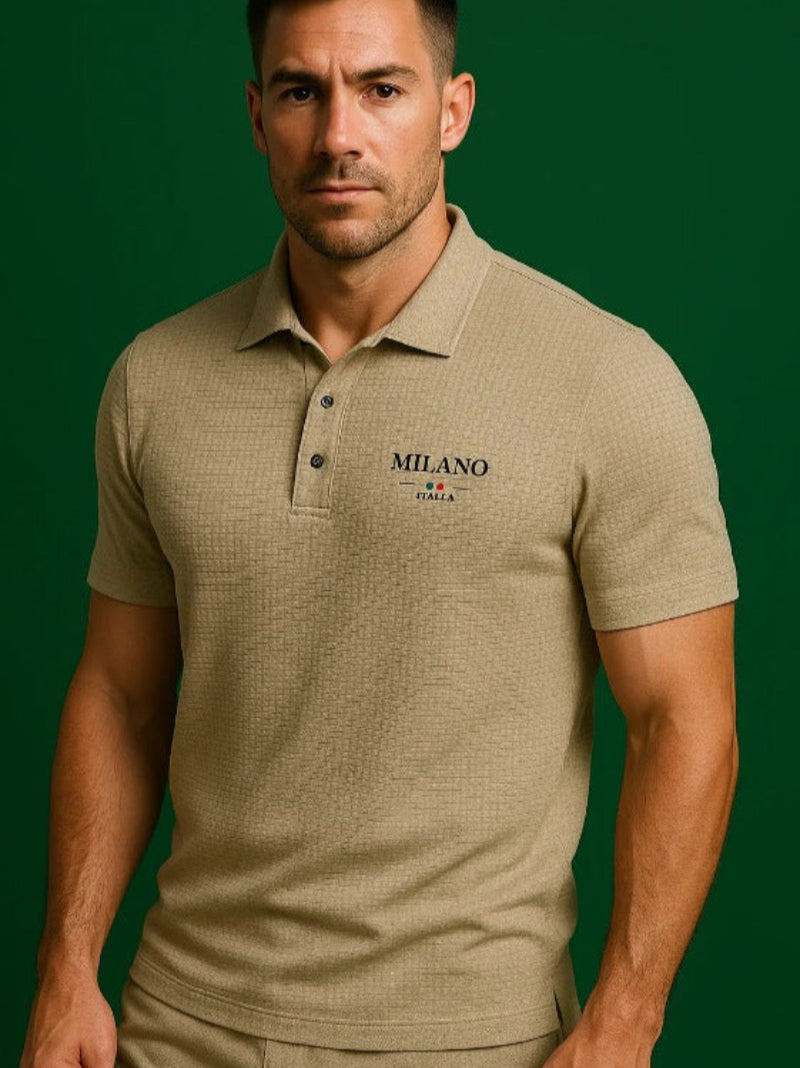 Men's Polo Shirt – Slim Fit Smart Casual Top