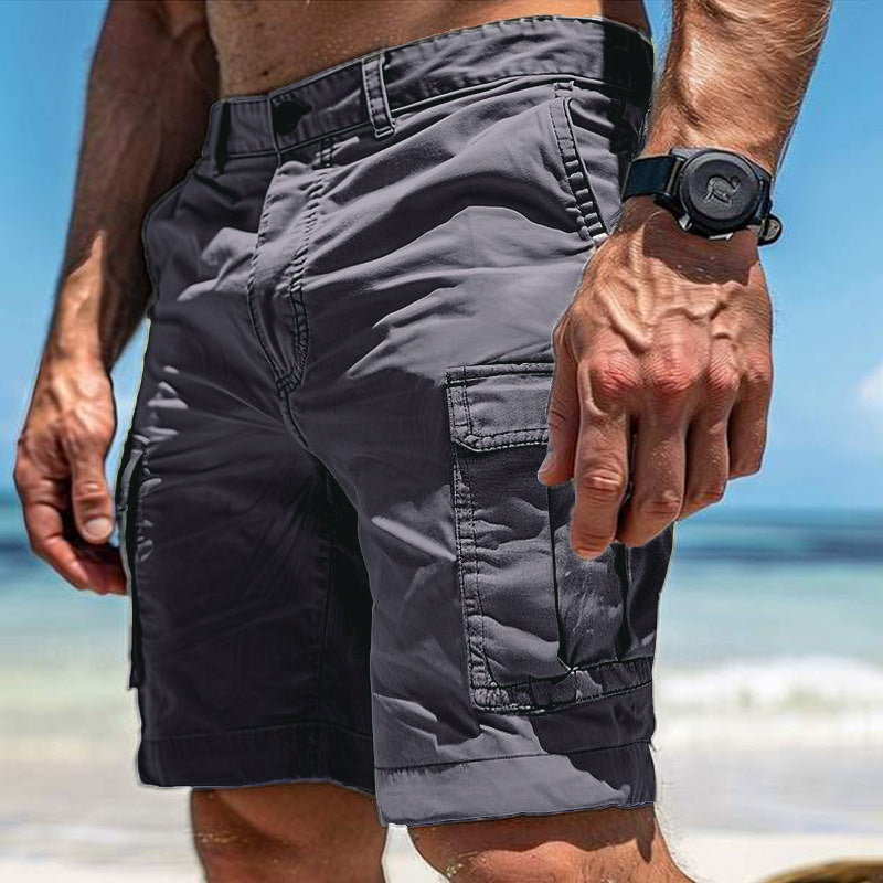 Men's Cargo Shorts – Multi-Pocket, Relaxed Fit Casual Summer Shorts
