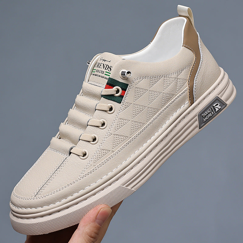 Men's Smart Trainers – Quilted Design, All-Day Comfort Smart Casual Wear