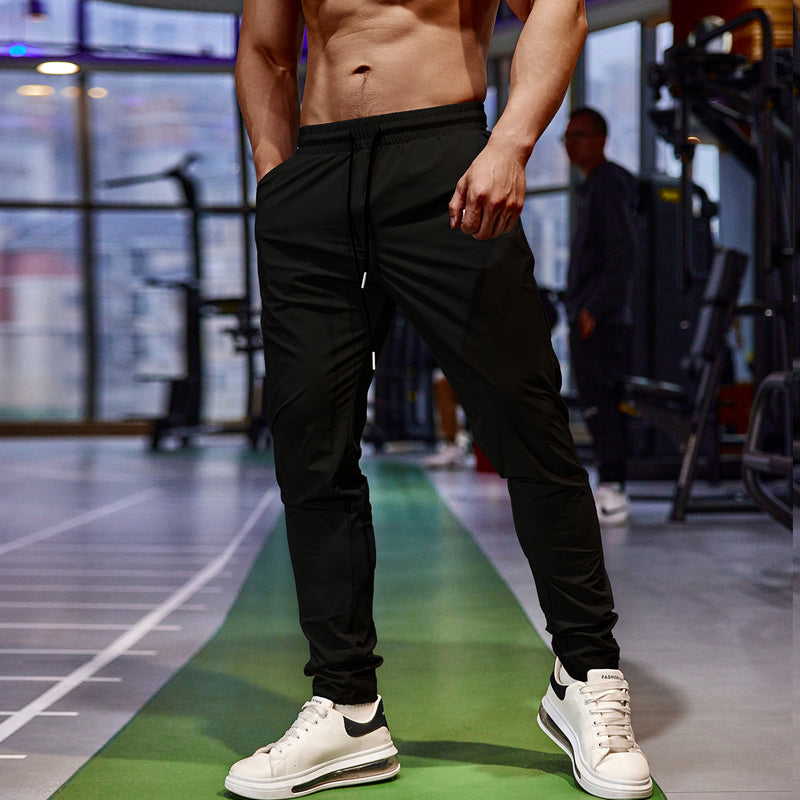 Men's Joggers – Reflective Tapered, Slim Fit Gym Trousers