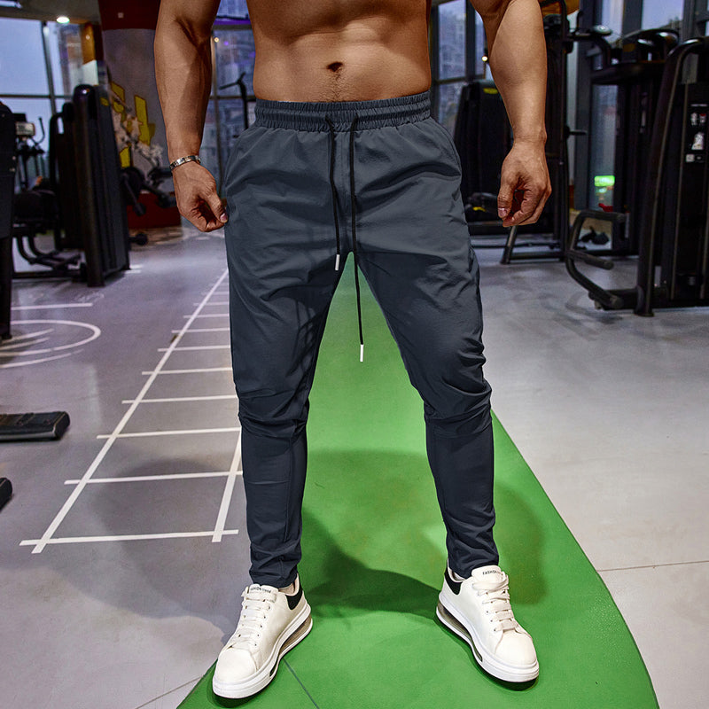 Men's Joggers – Reflective Tapered, Slim Fit Gym Trousers