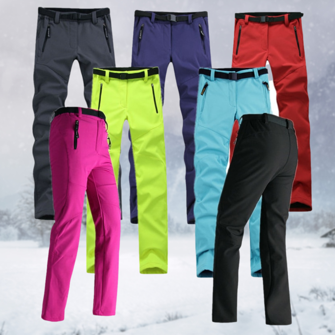 Men's Waterproof Trousers – Fleece Lined, Warm Hiking & Walking Wear