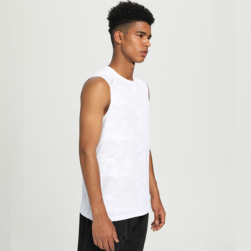 Men's Gym Vest – Camo Performance, Breathable Training & Workout Top
