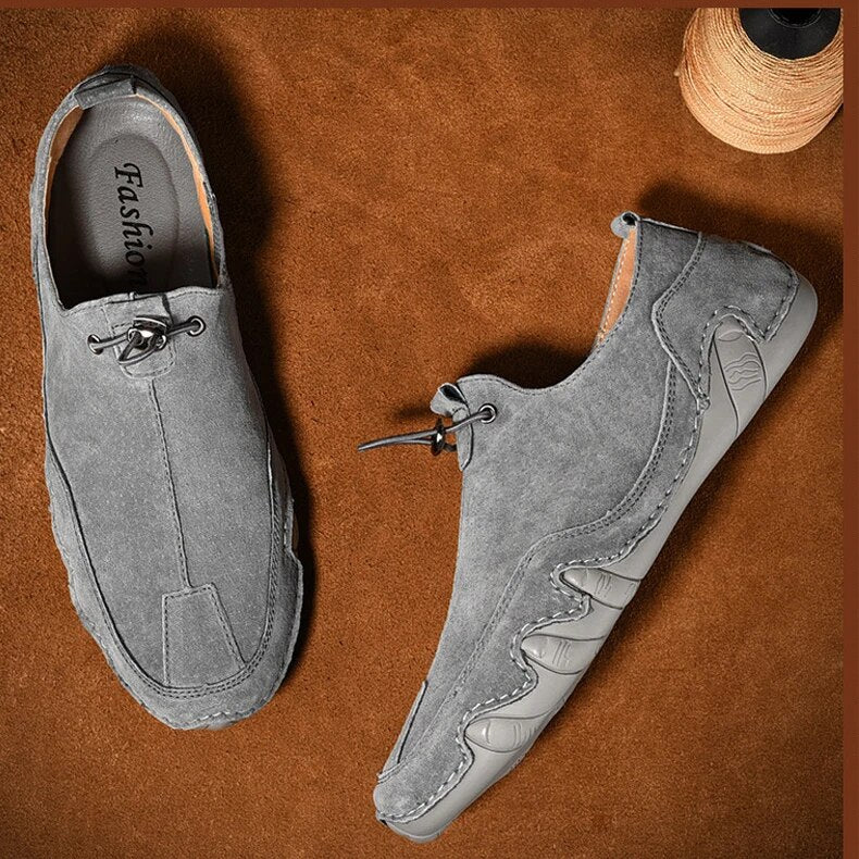 Men's Driving Shoes – Suede, Comfortable Smart Casual Loafers