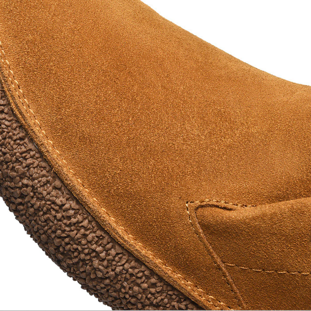 Men's Suede Trainer Boots – Chunky Sole, Comfortable Smart Casual Wear