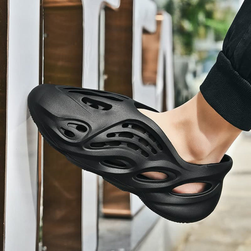 Men's Foam Clogs – Ventilated Design, Lightweight Fit for Casual Streetwear