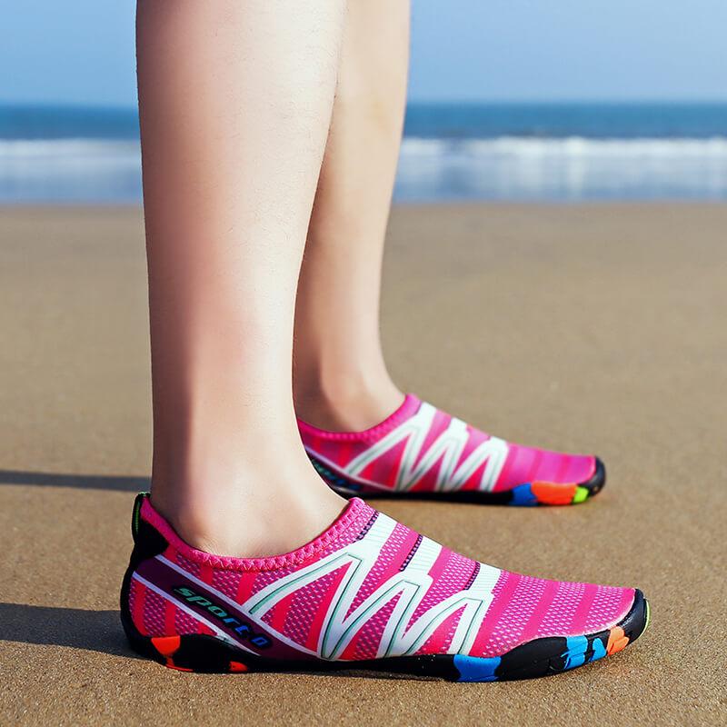 Unisex Adults' Water Shoes – Quick-Dry Mesh, Lightweight Beach & Pool Trainers