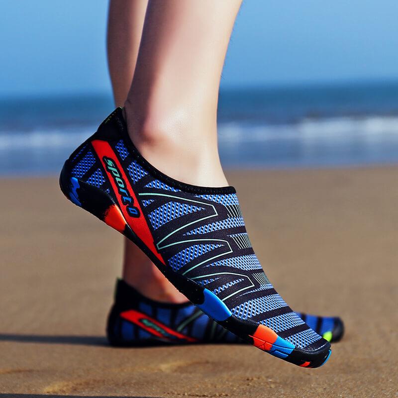Unisex Adults' Water Shoes – Quick-Dry Mesh, Lightweight Beach & Pool Trainers